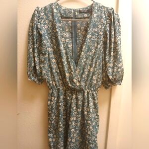 Floral pattern romper